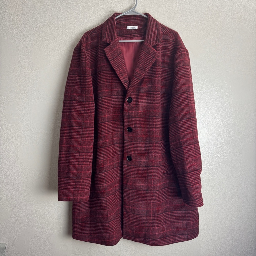 Coofandy Vintage Coat Jacket Size 2XL - Picture 3 of 9